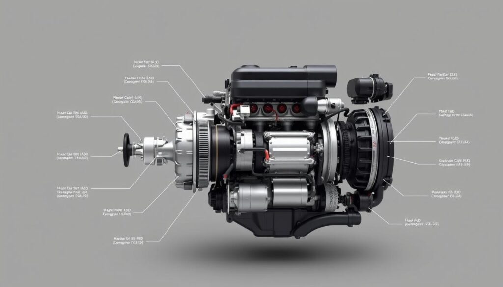 AFM Engine Components Diagram