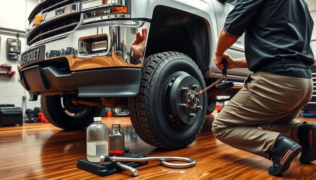 Chevy Silverado Brake Bleeding Technique